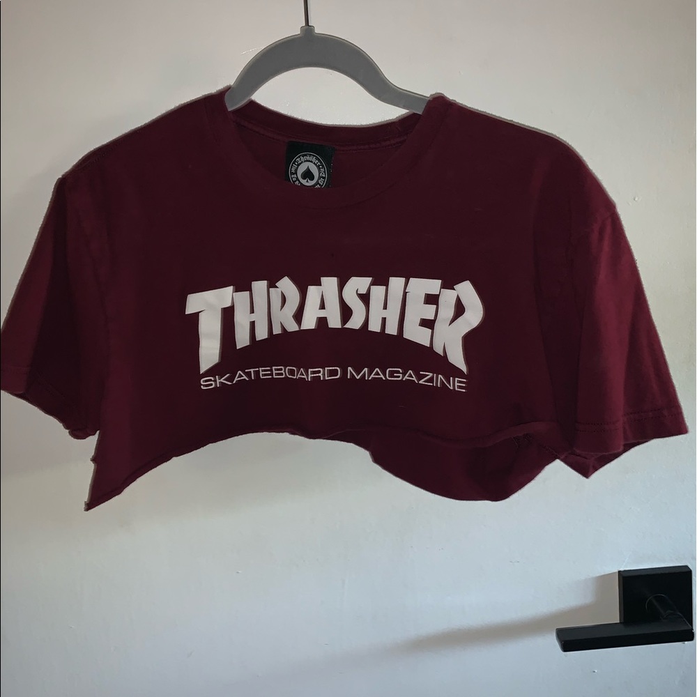 Cropped Thrasher shirt